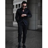 COOFANDY Men’s Casual Knit Blazer Suit Jacket Lightweight Sport Coats Two Button