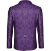 COOFANDY Men’s Floral Tuxedo Jacket Paisley Notch Lapel Stylish Suit Blazer Jacket for Wedding, Dinner, Prom, Party