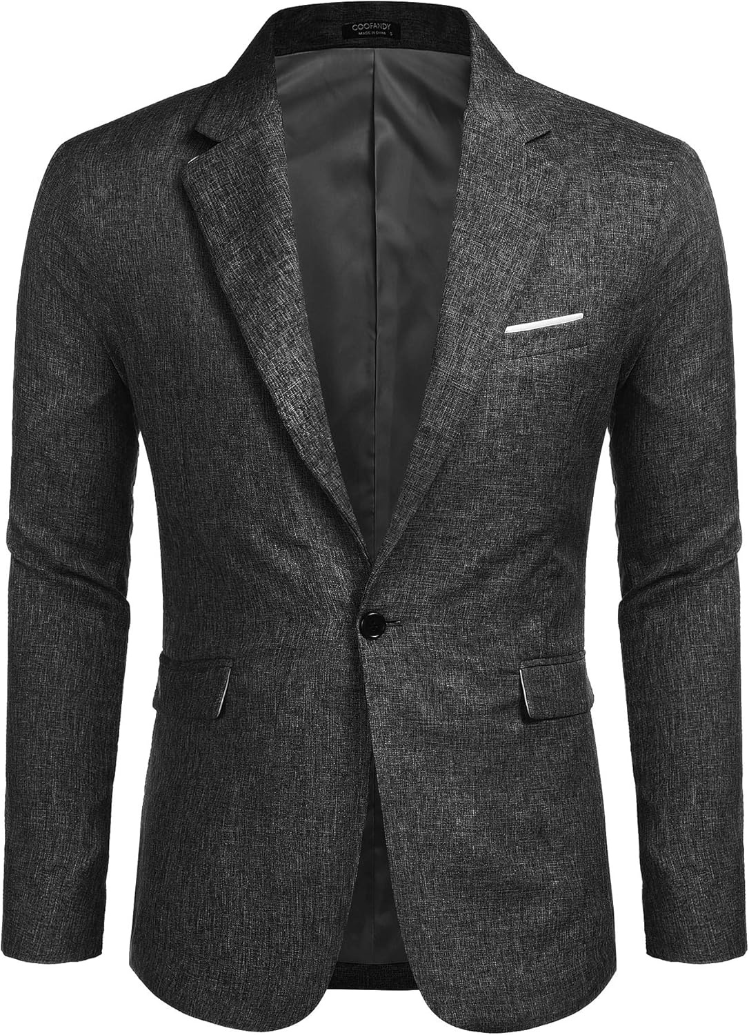 image:imageCOOFANDY Mens Casual Suit Blazer Jackets Lightweight Sports Coats One Button
