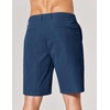 COOFANDY Men’s Casual Shorts 9 Inch Flat Front Lightweight Summer Beach Vacation Shorts with 4 Pockets(Navy)
