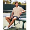 COOFANDY Mens Muscle T Shirts Short Sleeve Slim Fit Tshirts Gym Workout Athletic Crewneck Shirt(Beige)