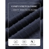 COOFANDY Mens Polo Shirt Casual Short Sleeve Textured Knit Button Polo T-Shirts Summer Vacation Stretchy Golf Shirts(Navy Blue)
