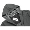 COOFANDY Men’s Rain Suit 2 Piece Waterproof Breathable Rain Gear Lightweight Rain Jacket Pants Rainwear Suit(Dark Grey)