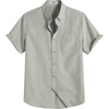 COOFANDY Men’s Short Sleeve Oxford Shirt Casual Button Down Shirts Summer Untucked Dress Shirt with Pocket(Light Green)