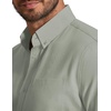 COOFANDY Men’s Short Sleeve Oxford Shirt Casual Button Down Shirts Summer Untucked Dress Shirt with Pocket(Light Green)