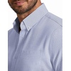 COOFANDY Men’s Short Sleeve Oxford Shirt Casual Button Down Shirts Summer Untucked Dress Shirt with Pocket(Light Grey Plaid)