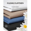 COOFANDY Mens T-Shirts 100% Cotton Crewneck Short Sleeve Tees Casual Plain Shirts(Light Grey)