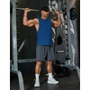 COOFANDY Mens Workout Tank Tops Cotton Cut Off Sleeveless Muscle Shirts Gym Athletic Running T Shirt(Royal Blue)