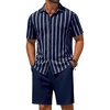 Dark Blue Stripe
