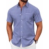 Navy Blue White Plaid