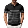 Black (White Stripes)
