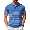 Blue (White Stripes)