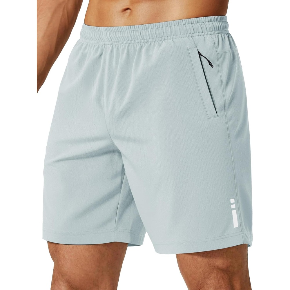 image:imageCOOFANDY Mens Athletic Running Shorts 7 9 Lightweight Quick Dry Drawstring Mesh Gym Shorts with Zipper PocketsLodenfrost