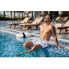 COOFANDY Men Swim Trunk with Compression Liner 2 in 1 Swimwear Bathing Suit Quick Dry Board Short(Print American Flag-3)