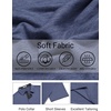COOFANDY Mens Polo Shirts Short Sleeve Casual Summer Polo Tee Classic Collared Golf Stylish Tops(Navy Blue-new)