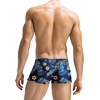 COOFANDY Mens Swim Trunks Swimwear Bathing Suit Swim Brief Square Leg Board Short S-3XL(1 – Blue Flower)