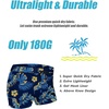 COOFANDY Mens Swim Trunks Swimwear Bathing Suit Swim Brief Square Leg Board Short S-3XL(1 – Blue Flower)