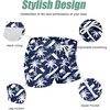 COOFANDY Mens Swim Trunks Swimwear Bathing Suit Swim Brief Square Leg Board Short S-3XL(1 – Coconut Tree Print)