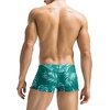 COOFANDY Mens Swim Trunks Swimwear Bathing Suit Swim Brief Square Leg Board Short S-3XL(1 – Green Leaf)