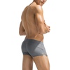 COOFANDY Mens Swim Trunks Swimwear Bathing Suit Swim Brief Square Leg Board Short S-3XL(1 – Grey)