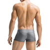 COOFANDY Mens Swim Trunks Swimwear Bathing Suit Swim Brief Square Leg Board Short S-3XL(1 – Grey)