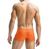 COOFANDY Mens Swim Trunks Swimwear Bathing Suit Swim Brief Square Leg Board Short S-3XL(1 – Orange)