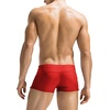 COOFANDY Mens Swim Trunks Swimwear Bathing Suit Swim Brief Square Leg Board Short S-3XL(1 – Red)