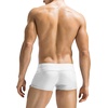 COOFANDY Mens Swim Trunks Swimwear Bathing Suit Swim Brief Square Leg Board Short S-3XL(1 – White)