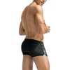 COOFANDY Mens Swim Trunks Swimwear Bathing Suit Swim Brief Square Leg Board Short S-3XL(American Flag(black))