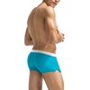 COOFANDY Mens Swim Trunks Swimwear Bathing Suit Swim Brief Square Leg Board Short S-3XL(Aquamarine Blue)