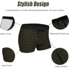 COOFANDY Mens Swim Trunks Swimwear Bathing Suit Swim Brief Square Leg Board Short S-3XL(Army Green and Black Triangle)