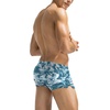 COOFANDY Mens Swim Trunks Swimwear Bathing Suit Swim Brief Square Leg Board Short S-3XL(Blue Liquid)