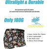 COOFANDY Mens Swim Trunks Swimwear Bathing Suit Swim Brief Square Leg Board Short S-3XL(Colourful)