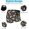 COOFANDY Mens Swim Trunks Swimwear Bathing Suit Swim Brief Square Leg Board Short S-3XL(Colourful)