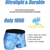 COOFANDY Mens Swim Trunks Swimwear Bathing Suit Swim Brief Square Leg Board Short S-3XL(Pattern 2)