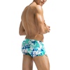 COOFANDY Mens Swim Trunks Swimwear Bathing Suit Swim Brief Square Leg Board Short S-3XL(Tropical Leaves)