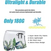 COOFANDY Mens Swim Trunks Swimwear Bathing Suit Swim Brief Square Leg Board Short S-3XL(Tropical Print)