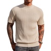 Pat6 Beige Striped