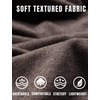 COOFANDY Men’s Soft Henley Short Sleeve T Shirts Casual Basic Shirt with Pocket 3 Button Tees Summer Tops(Brown)