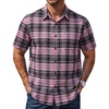Black Pink Plaid
