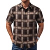Brown Khaki Plaid