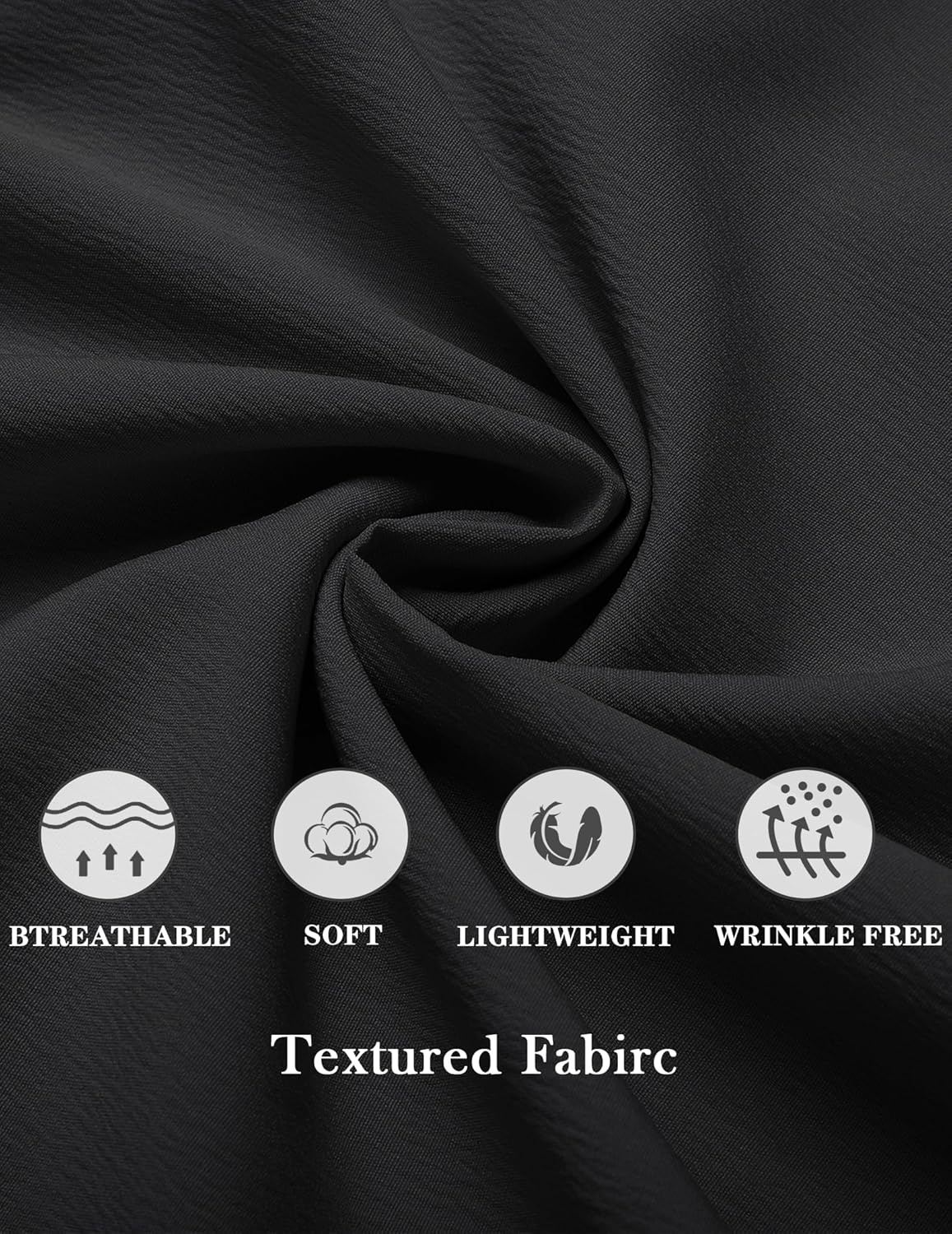 image:imageCOOFANDY Mens Sleeveless Button Up Shirts Summer Beach Tank Tops Collarless Casual Cruise Dress ShirtBlack