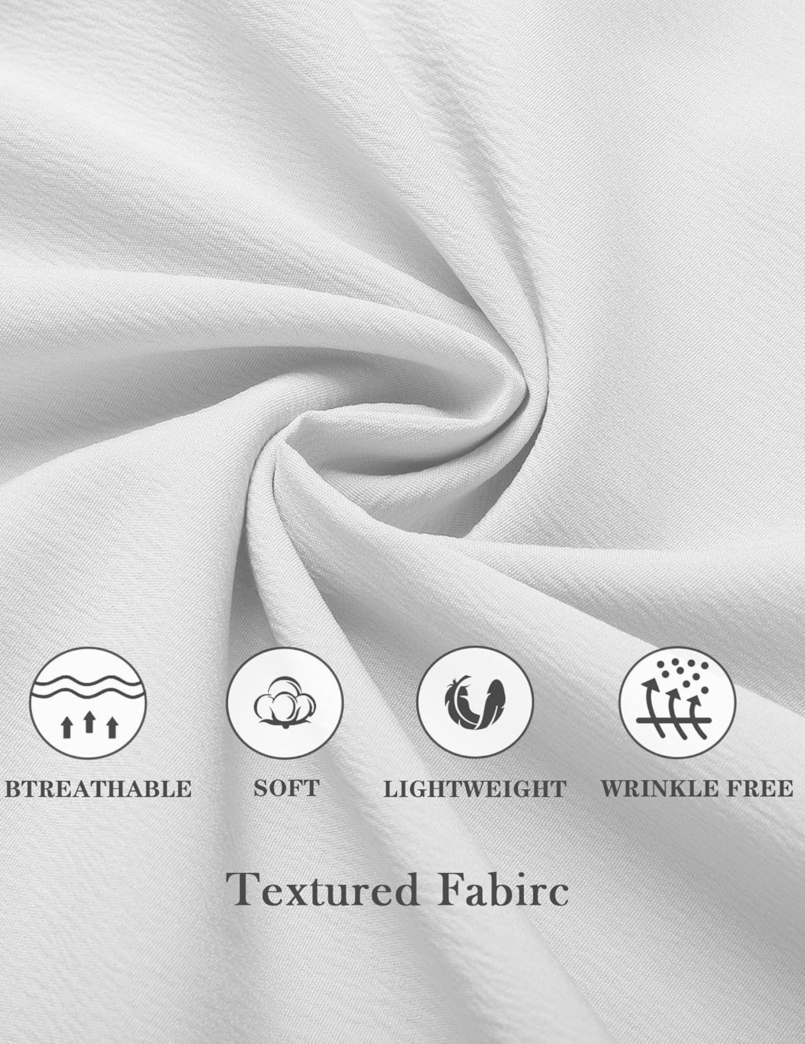 image:imageCOOFANDY Mens Sleeveless Button Up Shirts Summer Beach Tank Tops Collarless Casual Cruise Dress ShirtWhite