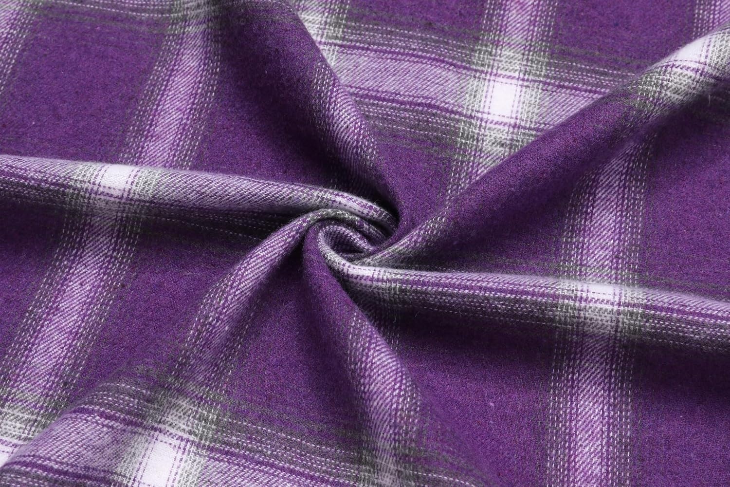 image:imageCOOFANDY Mens Sleeveless Flannel Shirt Casual Summer Tank Top Button Up Sleeveless Beach Shirts with Chest PocketPurple
