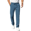 COOFANDY Mens Casual Pants Elastic Waist Chino Pants Lightweight Drawstring Pants with Pockets(Dark Blue)