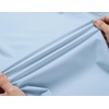 COOFANDY Men’s Business Dress Shirts Wrinkle Free Long Sleeve Regular Fit Dress Shirt Textured Casual Button Down Shirts(Clear Blue)