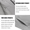 COOFANDY Men Bomber Jacket Lightweight Windbreaker Jackets Casual Softshell Flight Fashion Winter Fall Coat with Pocket(1 – Light Grey)