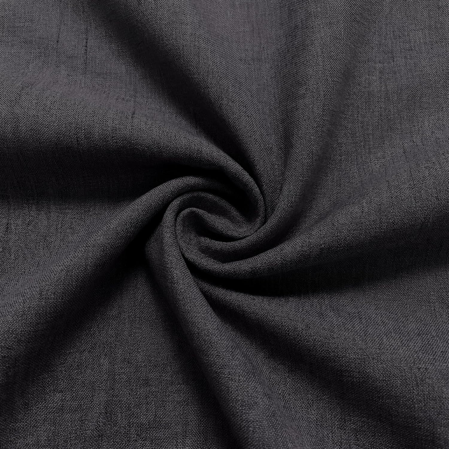 image:imageCOOFANDY Mens Casual Shorts Pleated Front 9 Linen Textured Dress ShortsDark Grey