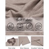 COOFANDY Mens Polo Shirts Short Sleeve Casual Summer Polo Tee Classic Collared Golf Stylish Tops(Khaki&brown Collar)
