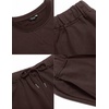 COOFANDY Men’s Tracksuit 2 Piece Long Sleeve Pullover Jogging Track Suit Athletic Casual Sweatsuit(Brown)